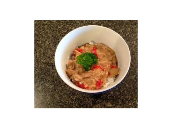 Orange & Ginger Pork 