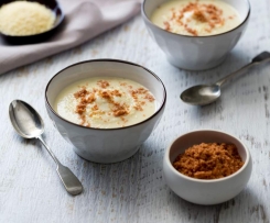 Cauliflower soup with bacon dust