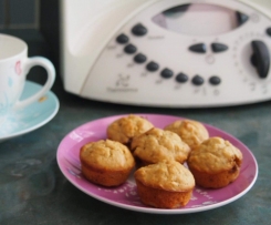 Banana & Peanut Caramel Mini Muffins