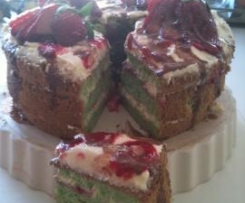 Pandan Chiffon Cake (Aussie Version)