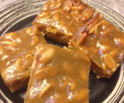 Peanut Caramel Slice