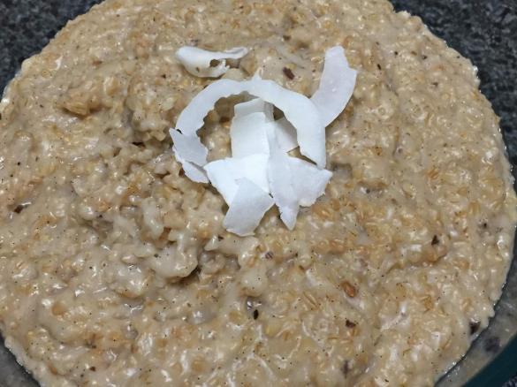 Coconut Vanilla Porridge