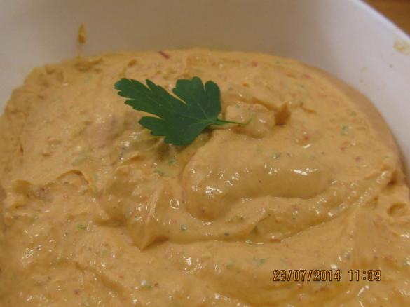 Spicy Capsicum Cream cheese Dip