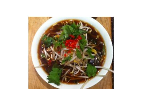 Thai vietnamese noodle soup