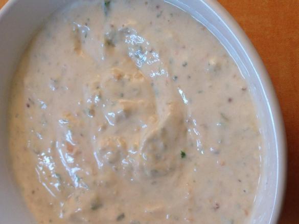 Smoked Salmon and Mint Dip