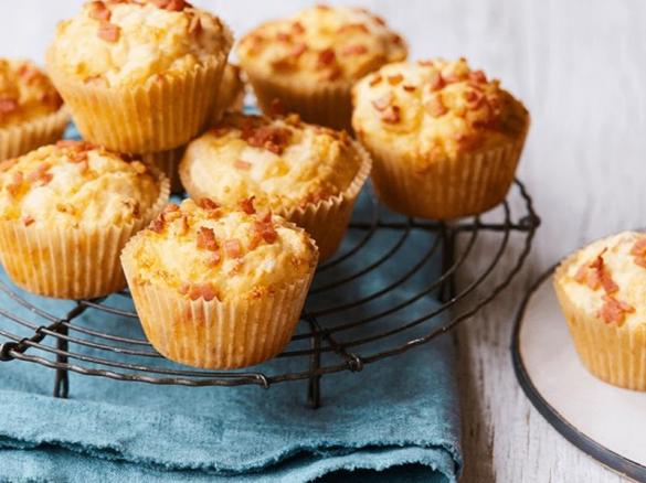 Bacon, Cheese & Chive Egg Muffins