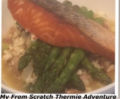 LCHF Bacon and Mushroom Cauliflower Risotto