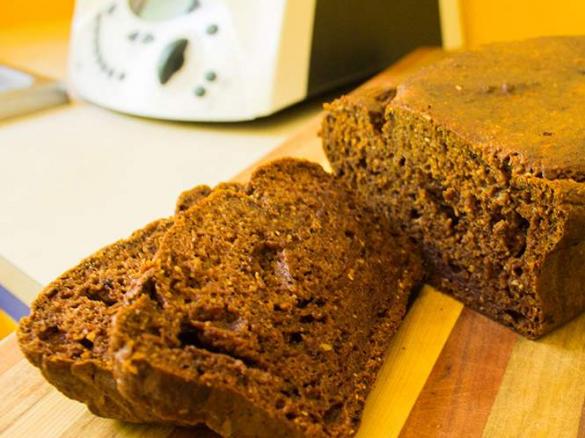 Delicious sugar free banana, date and walnut loaf