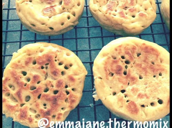 Dairy free Crumpets