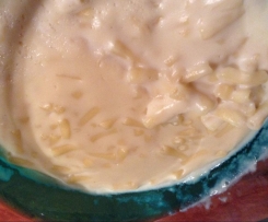Macaroni milk pudding