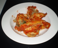 SPINICH AND RICOTTA SHELLS