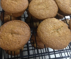 EGG FREE banana muffins