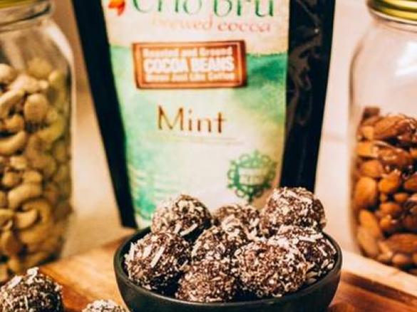 Choc Mint Bliss Balls
