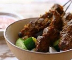 Beef Satay with Peanut Sauce