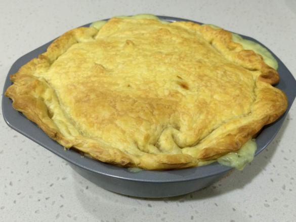 Chicken, Bacon and Leek Pie