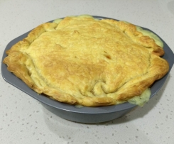 Chicken, Bacon and Leek Pie
