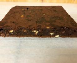 Triple chocolate fudgey brownies