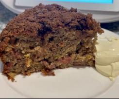 Rhubarb Cake