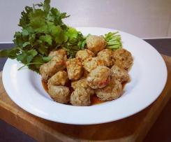 Asian Chicken Meatballs in the Varoma