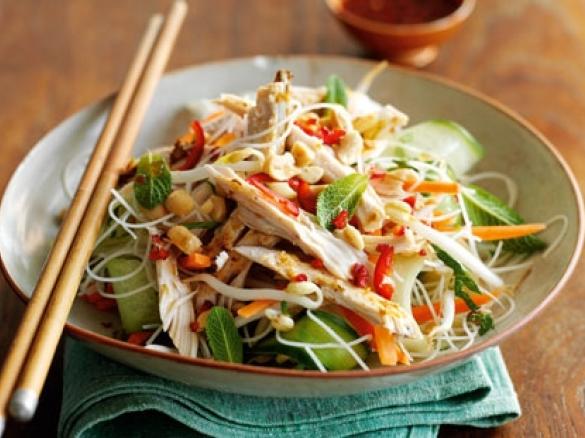 Vietnamese Chicken Noodle Salad