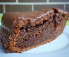 Sticky Apple Chocolate Cake