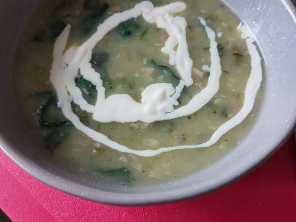 Zucchini and Bacon Soup