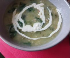 Zucchini and Bacon Soup