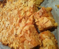 Dutch Ginger and Almond Slice