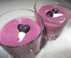 Spiced Blueberry Mousse