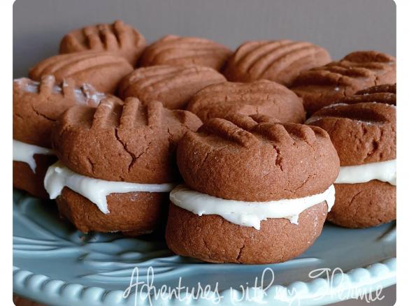 GF Chocolate Peppermint Melting Moments