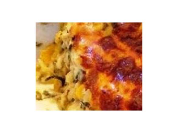 Cheese & Spinach Tuna Pasta Bake
