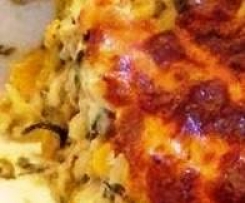 Cheese & Spinach Tuna Pasta Bake