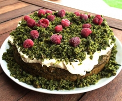 Gluten free Forest Floor Spinach Cake