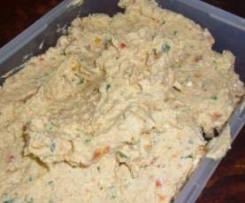 Sun-dried tomato and ricotta dip