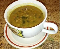 Variation Curried lentil and pumpkin soup