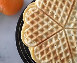 Orange Waffles