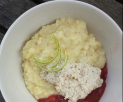 Millet with Lime Creme