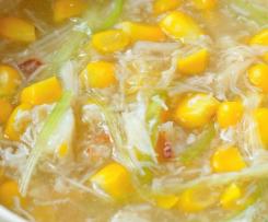 Cantonese style Sweet Corn and Crab Meat Soup