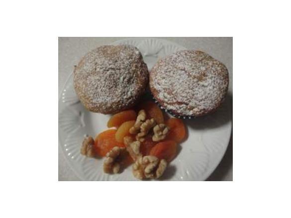 Apricot & Walnut Muffins