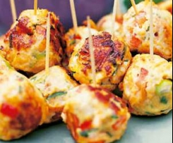 Thai chicken balls