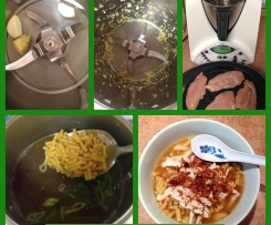 Singaporean Macaroni Chicken Soup