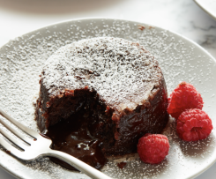 Chocolate Cocoa Lava Cake (without actual chocolate) Dairy Free Option