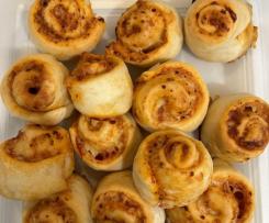 Pizza pinwheels