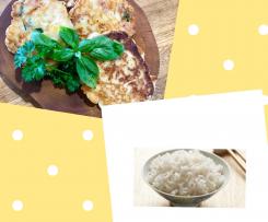 Savoury "rice cakes"