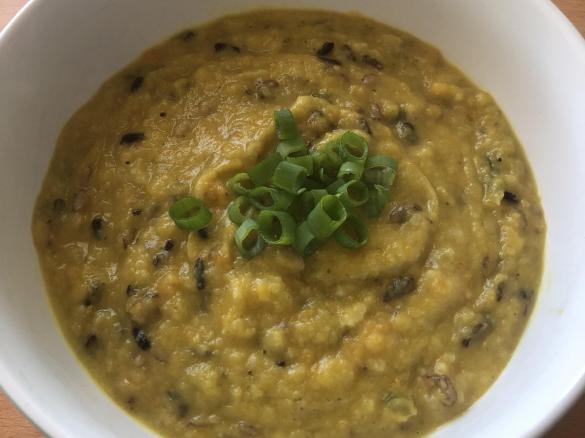 Cauliflower & Wild Rice Soup