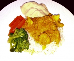 Chicken and Cashew Butter Cream