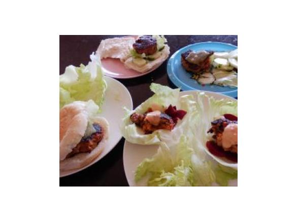 Juicy Beef Burgers (Fructose Friendly)