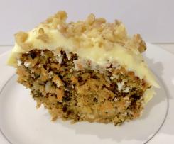 *BEST* Chunky Carrot Cake Recipe