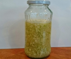 Super Simple Sauerkraut