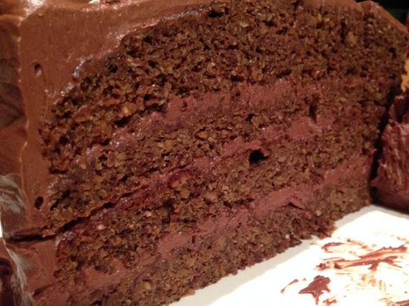 Chia Seed Chocolate Cake